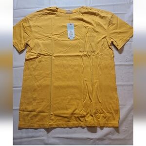 Kids' Drop Shoulder Short Sleeve T-Shirt Cat & Jack Mustard Yellow Size XXL